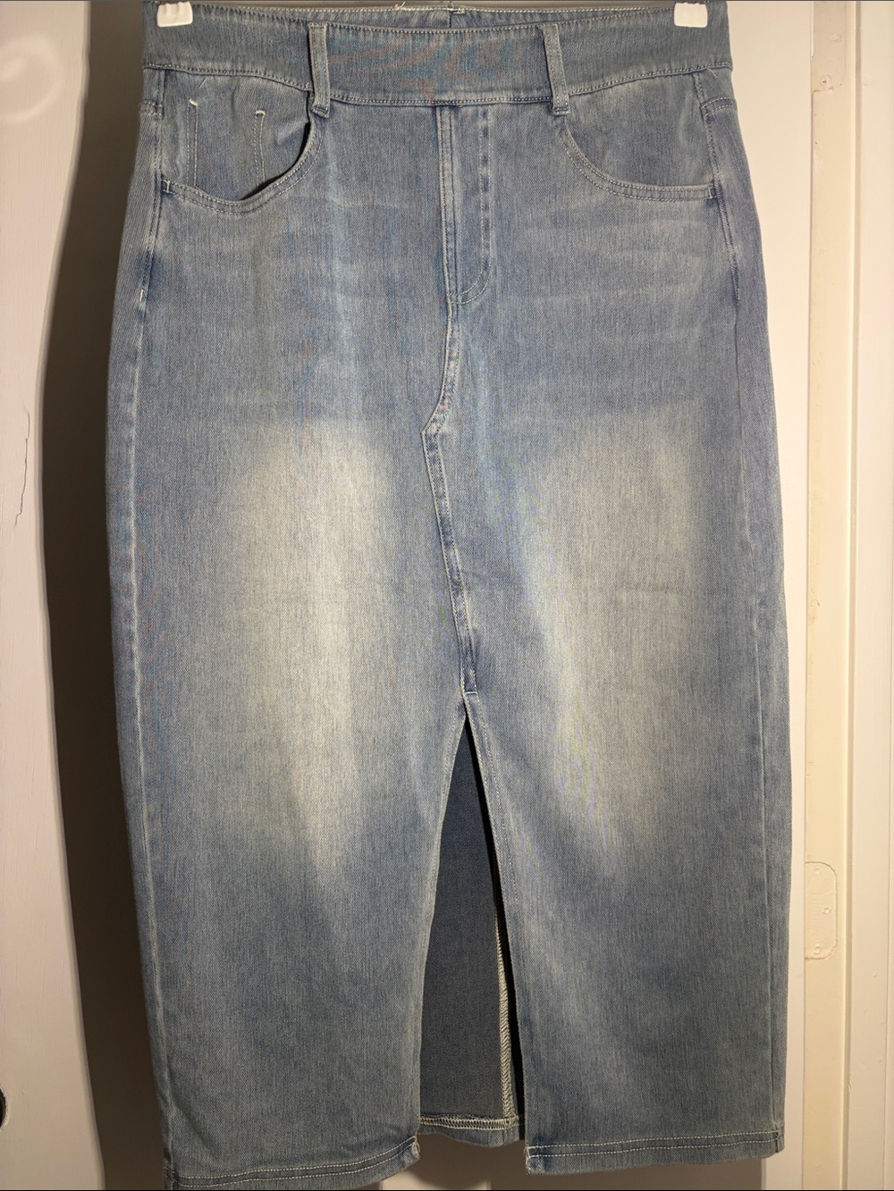 HALARA Light Blue Straight Leg Jeans
